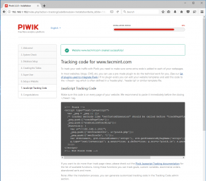 Piwik-Website-Tracking-Code